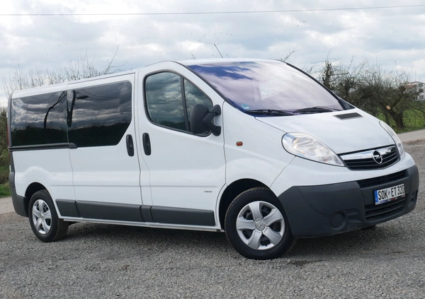 Opel Vivaro cena 62900 przebieg: 164976, rok produkcji 2012 z Chorzele małe 781